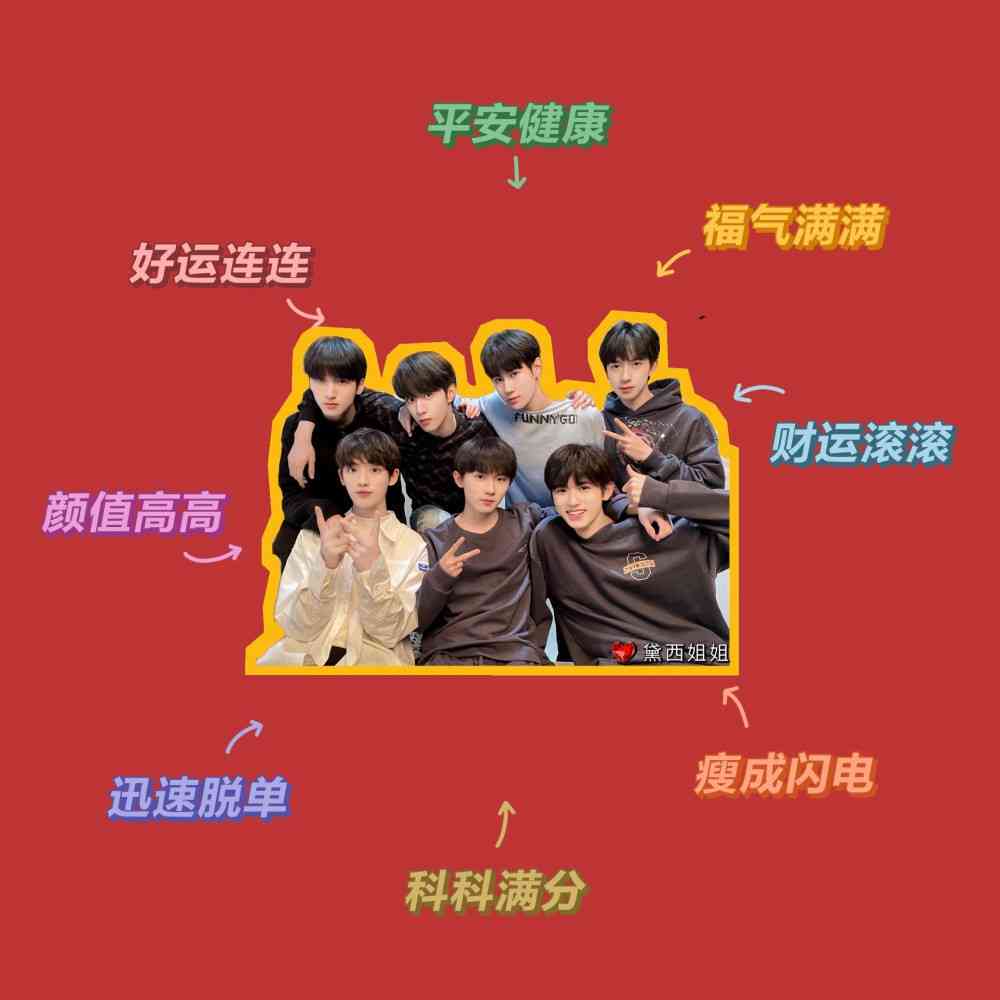 航生日说说：航生日福应援头像，TF航生日快乐文案