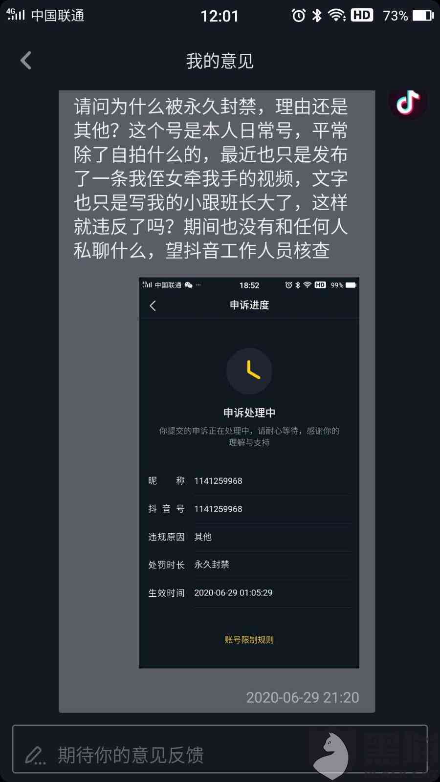 抖音账号永久封禁后如何撰写有效解封申诉文案指南