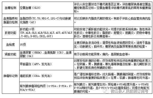 ai小人体检报告