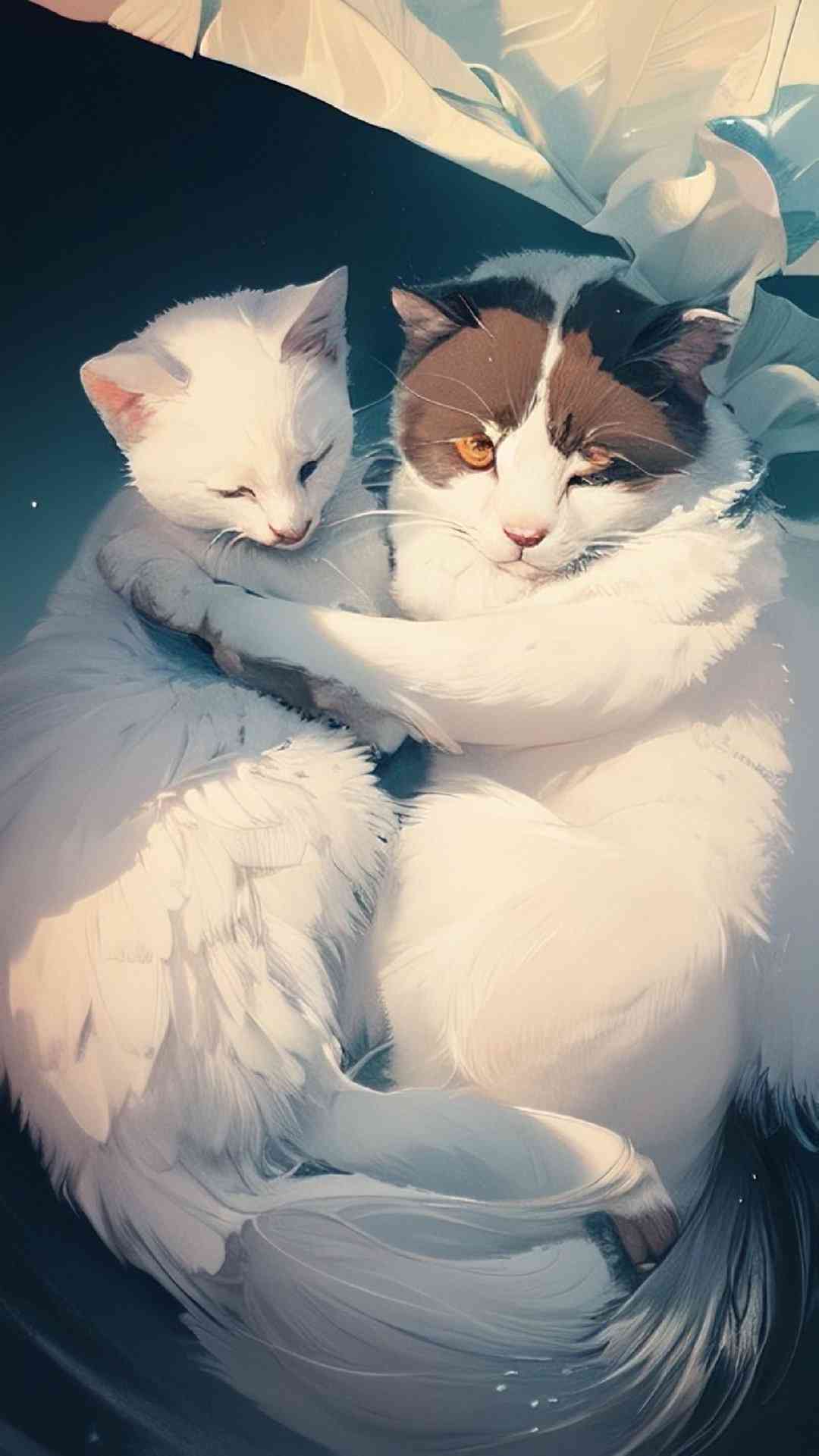 猫咪二次元ai绘画文案