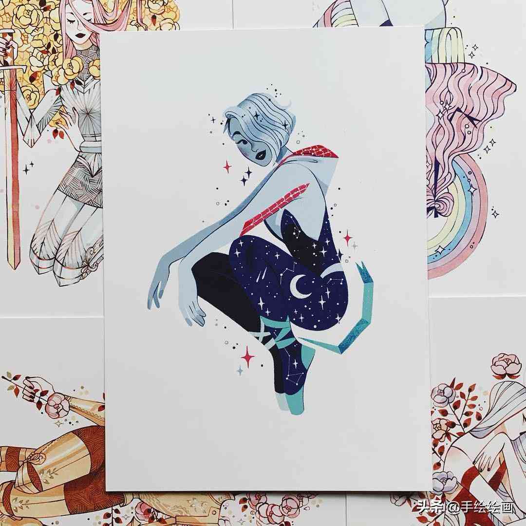 经典书本插画素材集锦：激发创意的艺术资源库