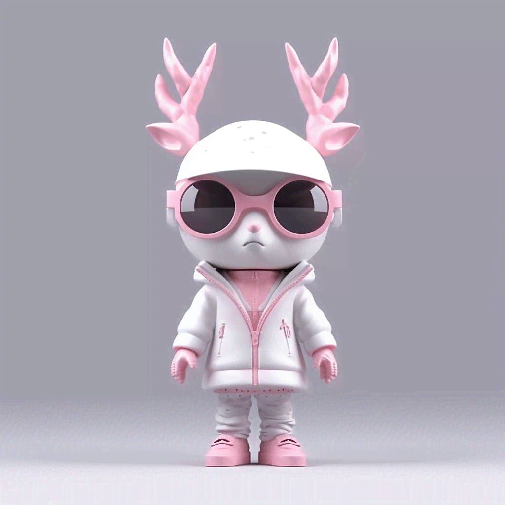 用ai创作的盲盒做服装