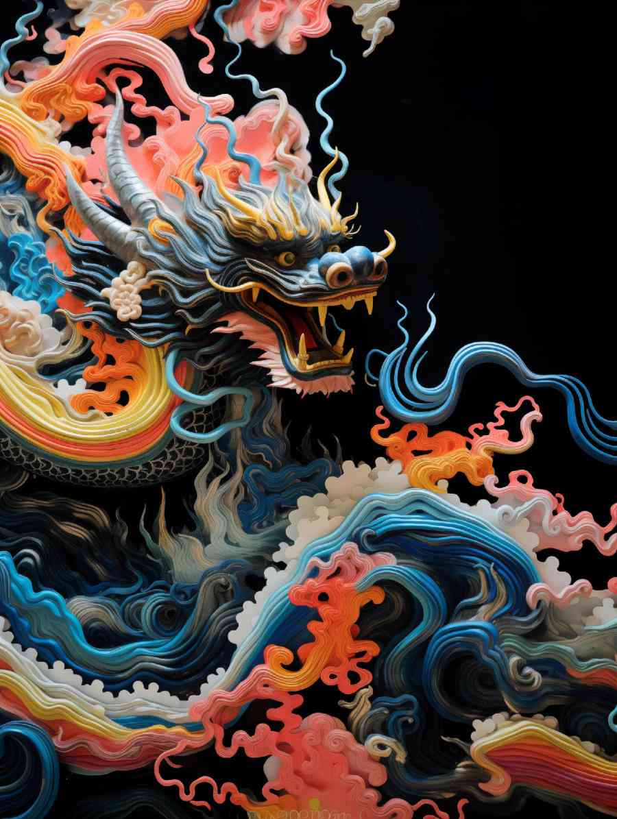 中国龙ai创作