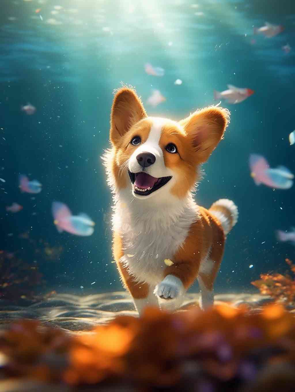AI创作狗狗搬砖咒语