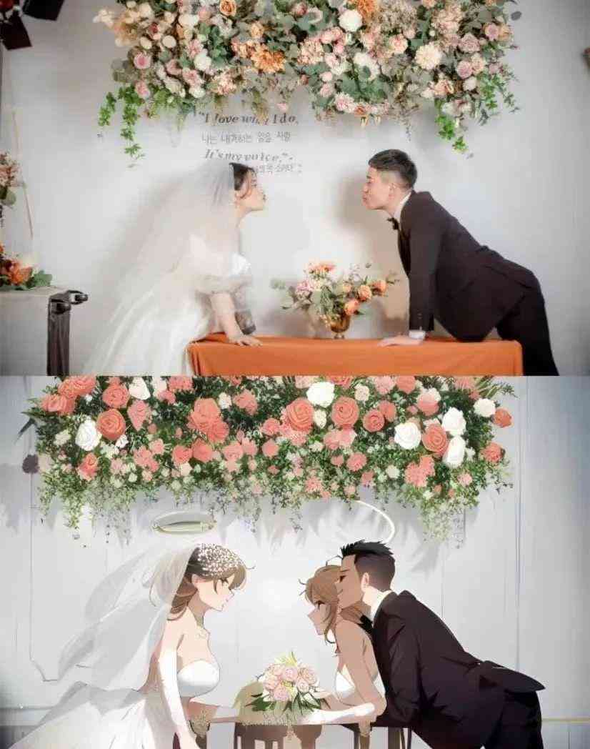 ai结婚照文案