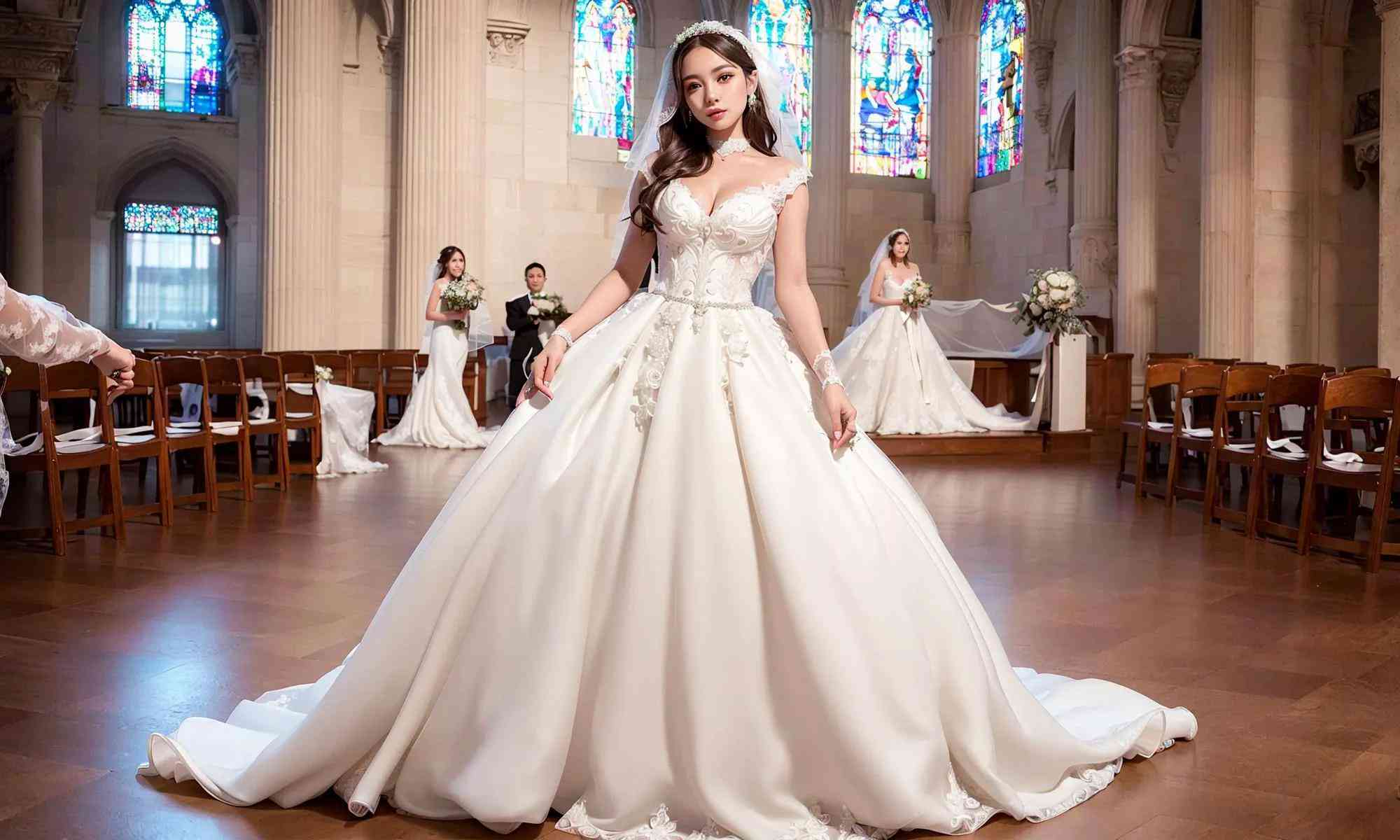 ai合成婚纱的文案