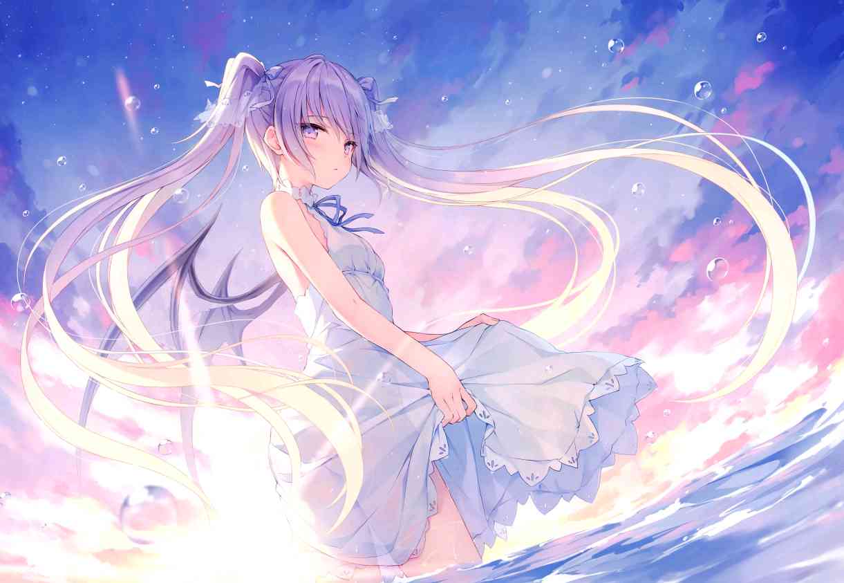 二次元ai绘画浪漫文案