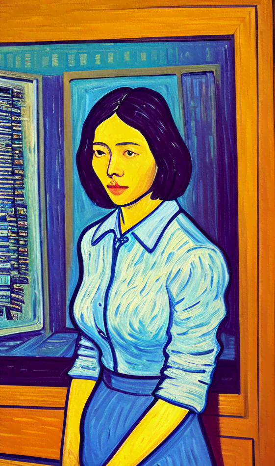 ai绘画创作晕倒男子