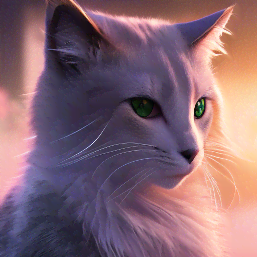 猫咪ai绘画文案简短可爱
