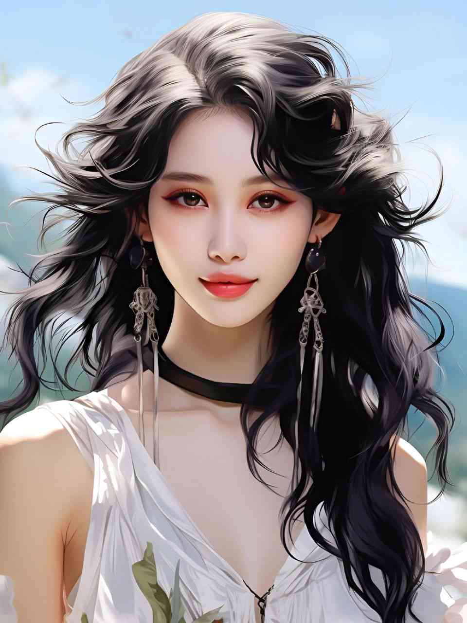 怎么创作ai绘画美女