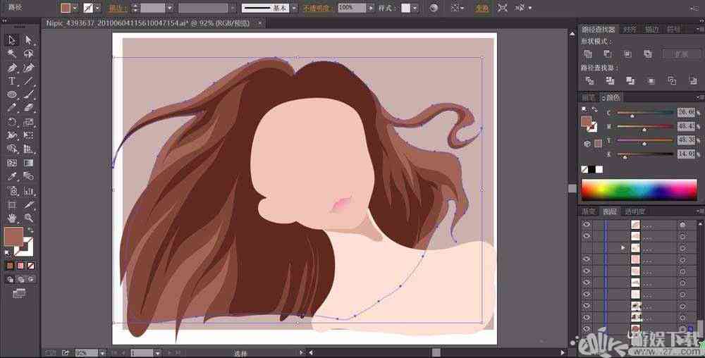 怎么创作ai绘画美女