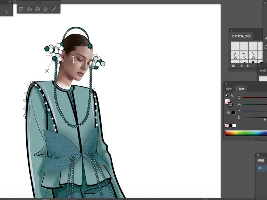 ai代画作业服装文案怎么写