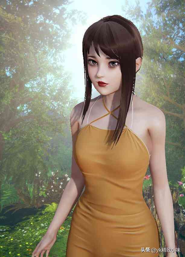 ai创作一个少女照片如何描述
