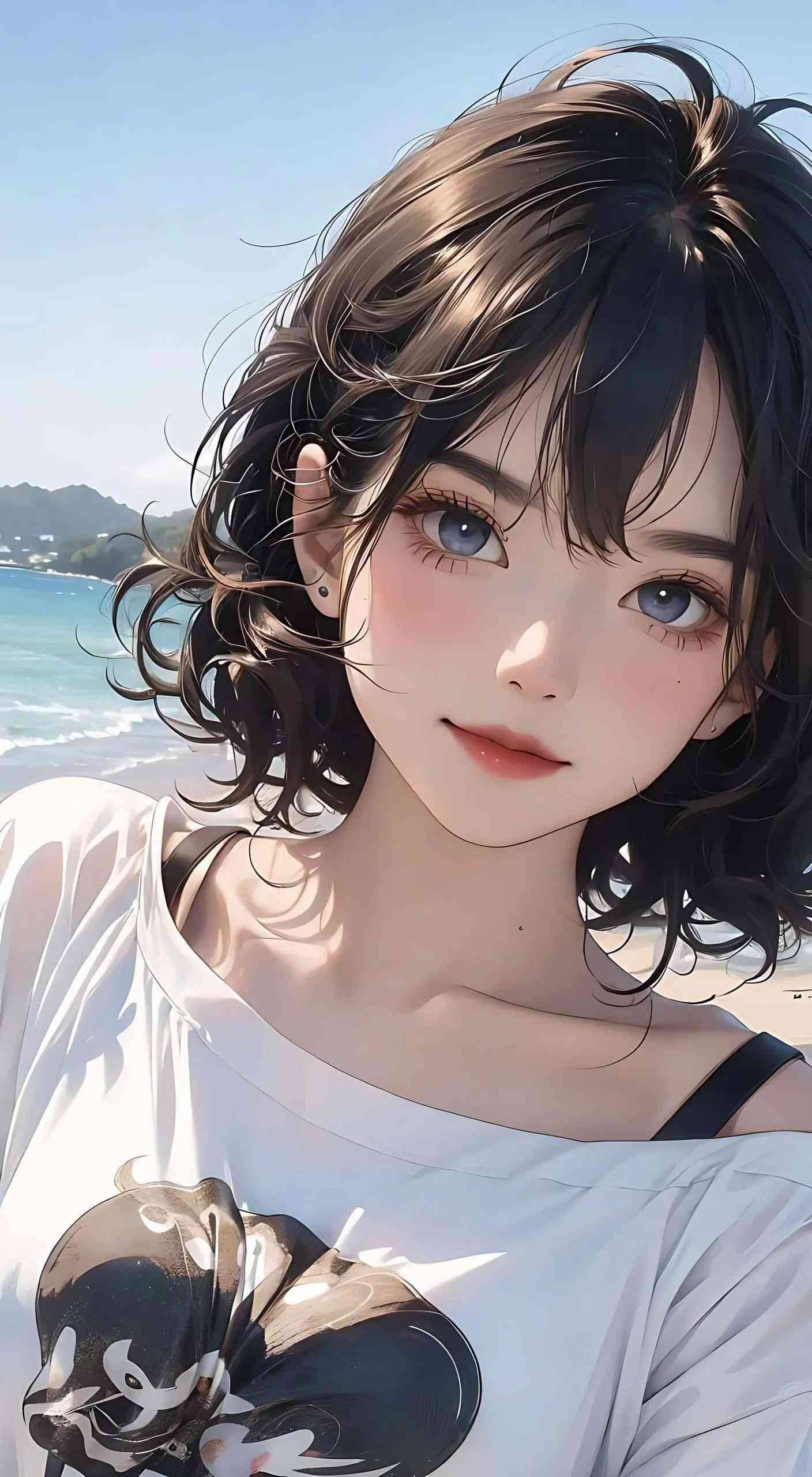 AI绘画文案美女