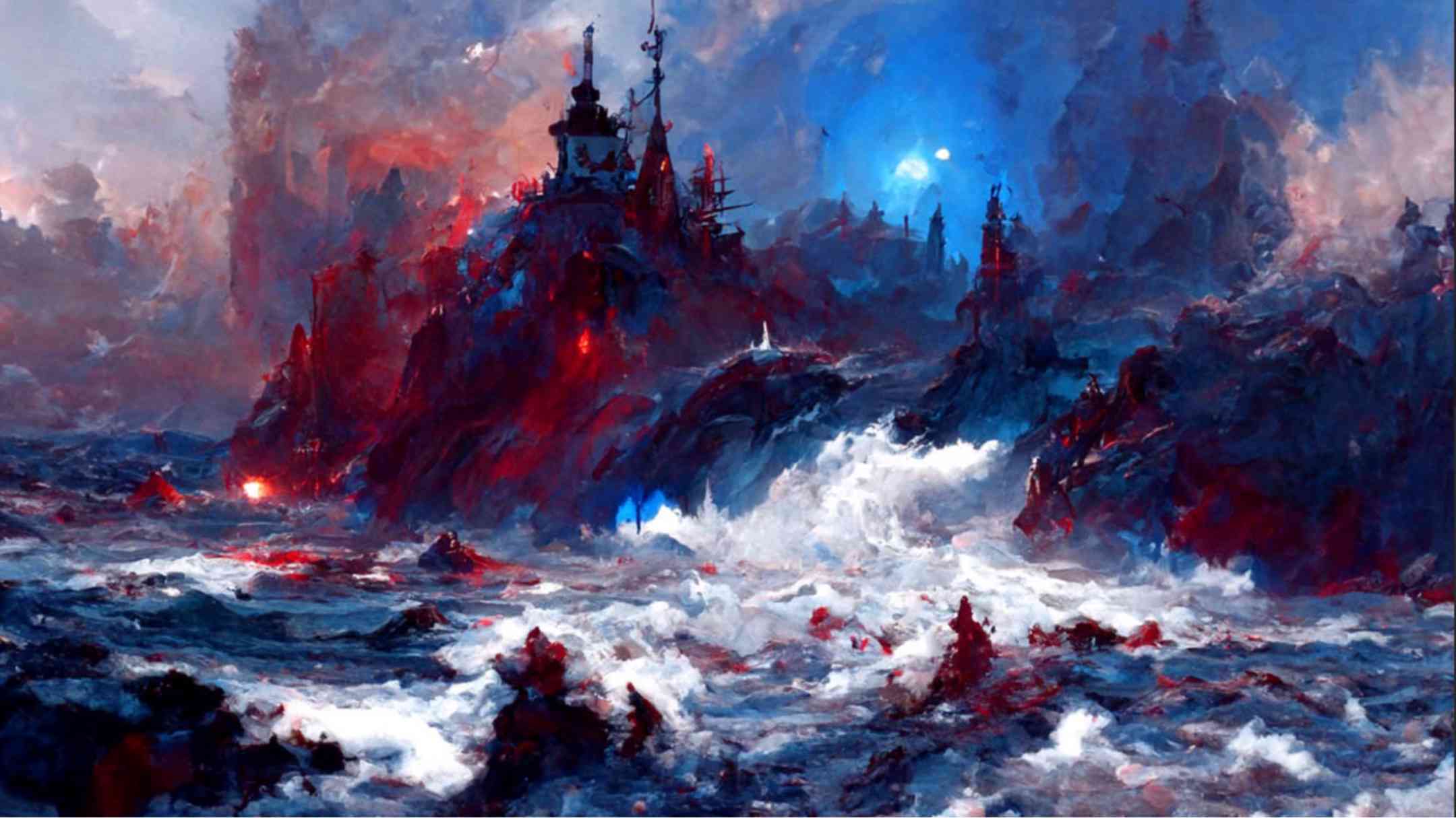 ai创作油画素材网站