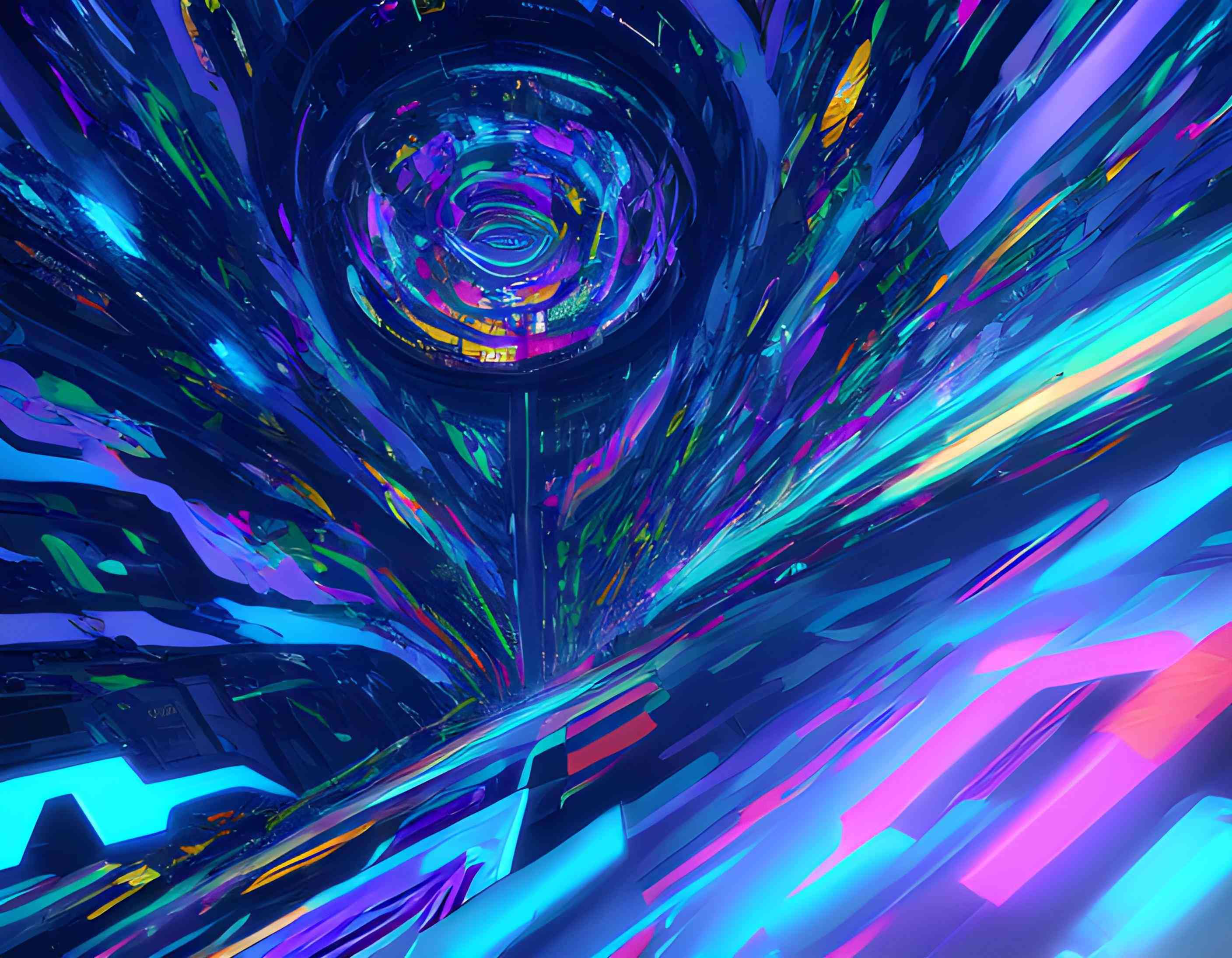 ai创作壁画元宙