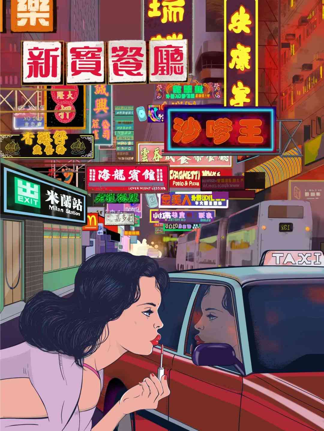 ai创作港漫风