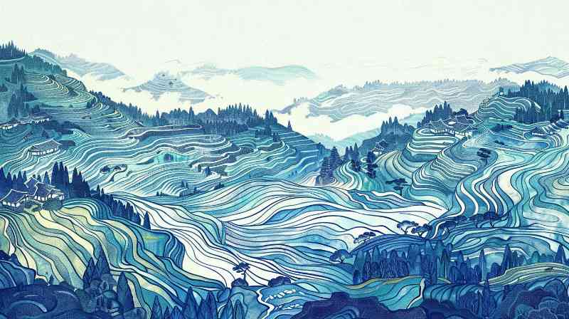 ai创作水风画