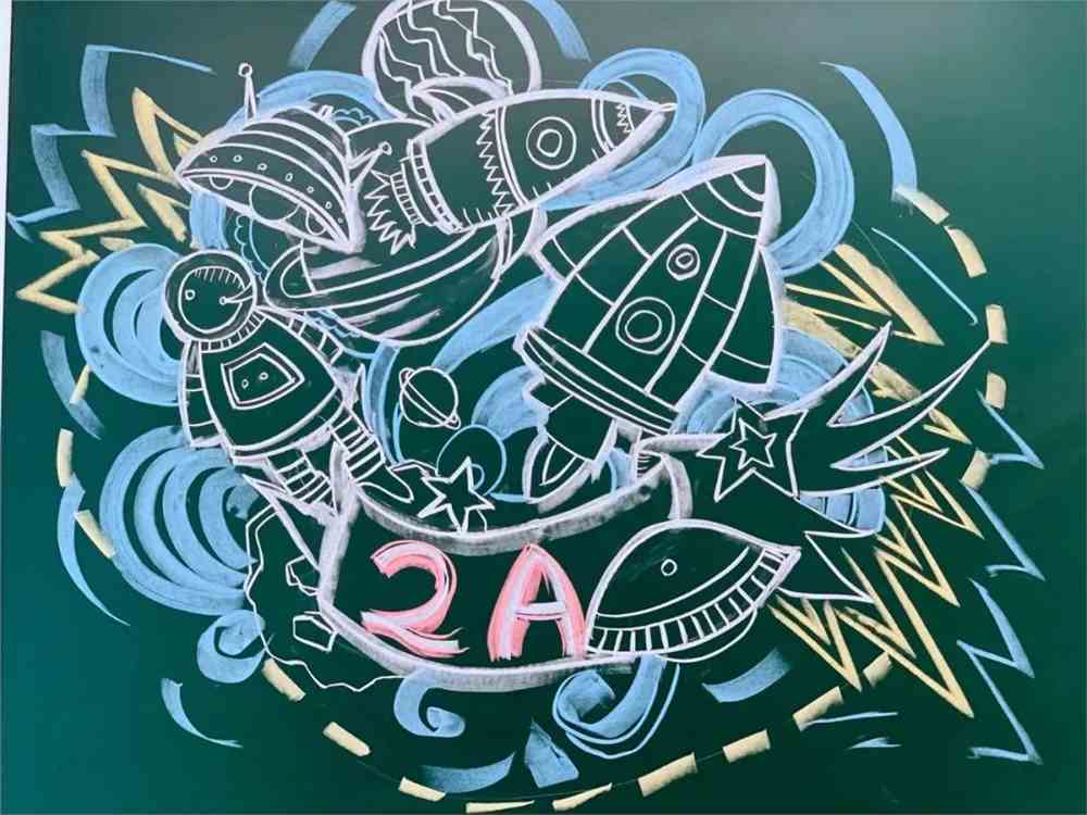 黑板报ai创作-黑板报创意画