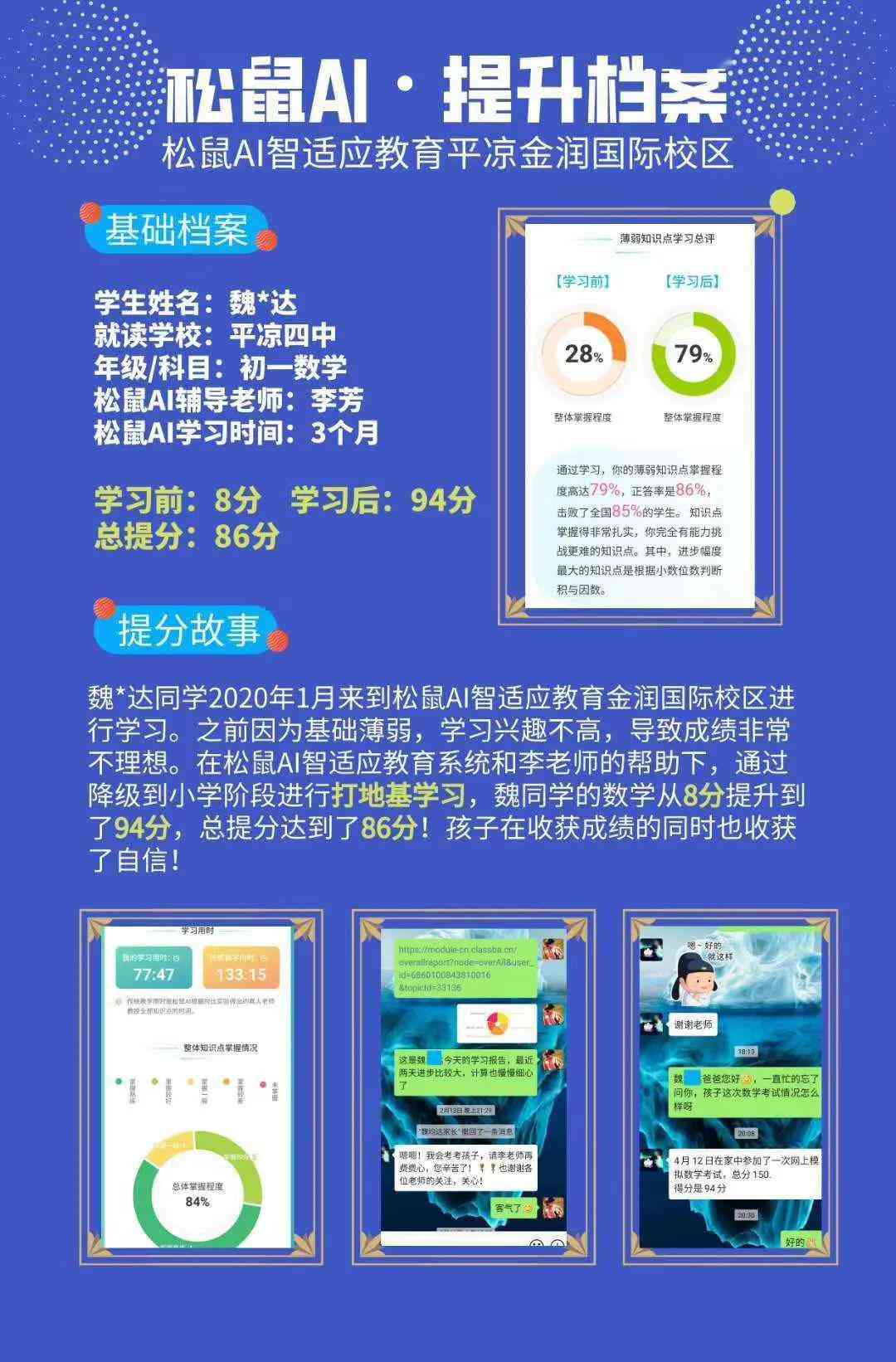 松鼠ai结课报告总结