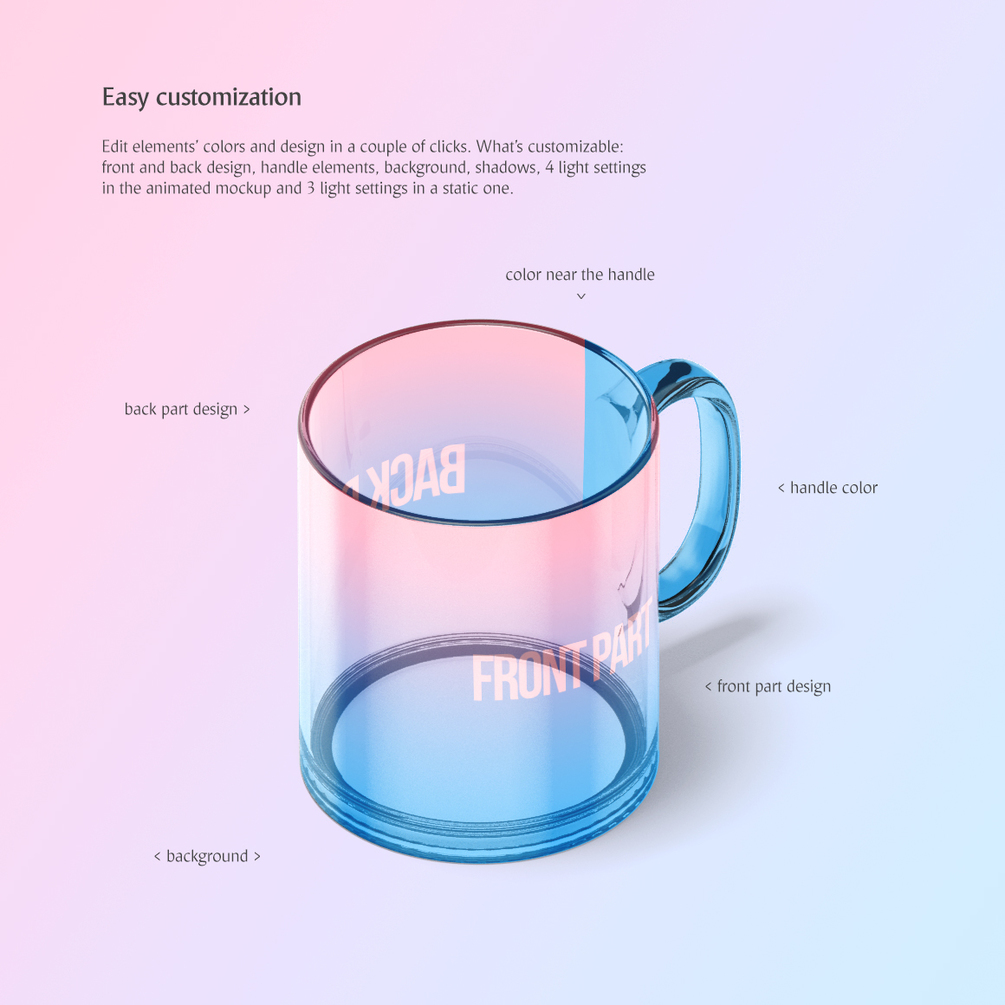 玻璃杯ai创作海报