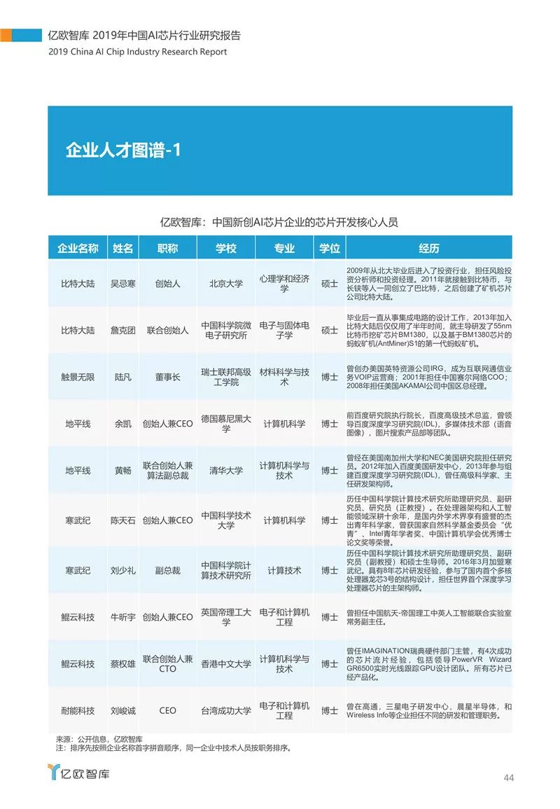 中国ai芯片路线研究报告