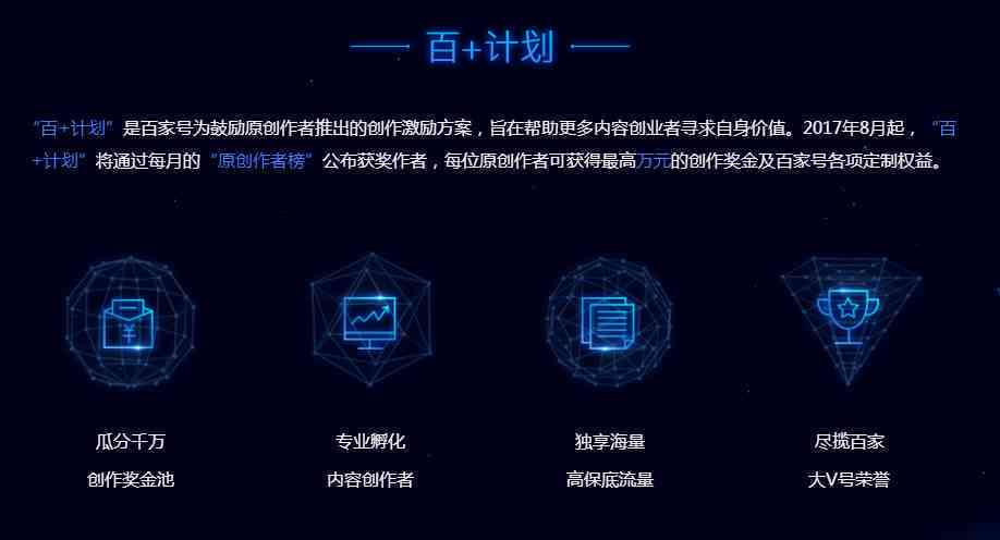百度ai计划创作计划