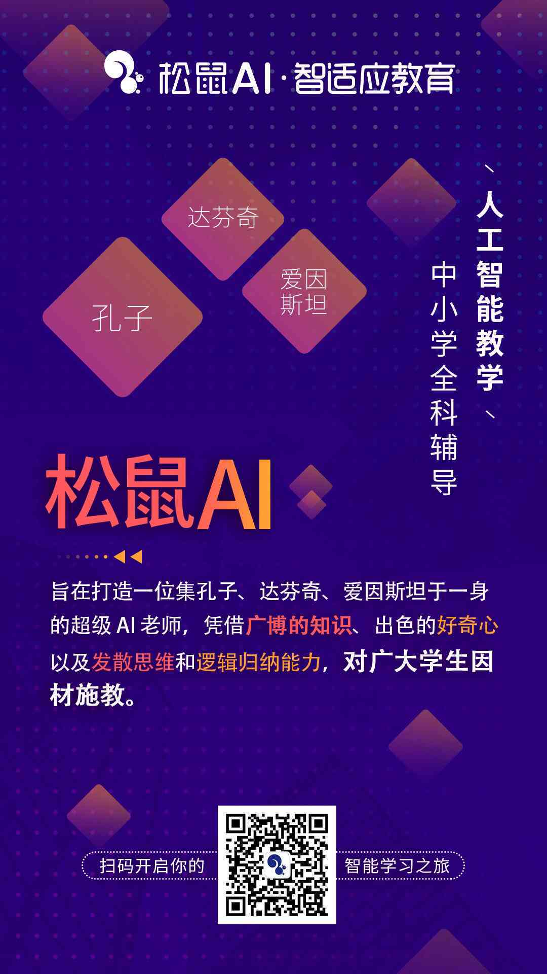 关于松鼠ai的文案怎么写