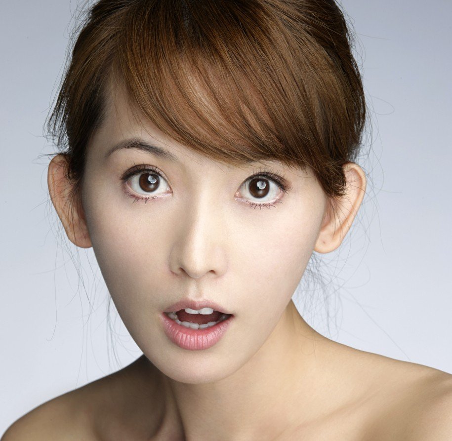 林志玲第一次裸妆