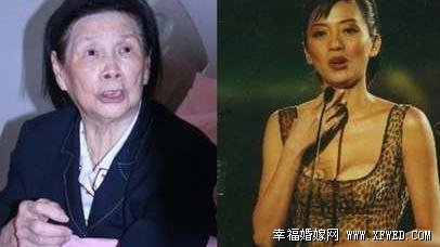 梅艳芳留给母亲覃美金遗产多少? 梅艳芳和母亲关系为什么不好原因曝光揭覃美金个人资料照片背景