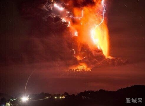 智利火山爆发