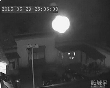 UFO夜闯安徽白塔寺