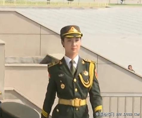 仪仗队女兵门佳慧身高三围多少?门佳慧清纯私房照微博及个人资料引关注