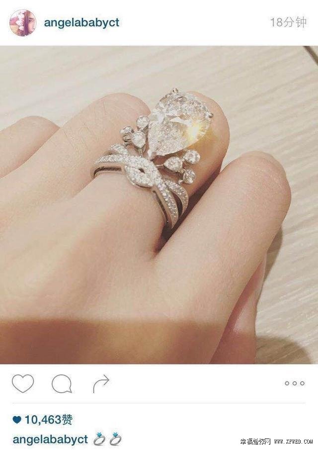 Angelababy婚戒什么品牌及价钱多少?baby黄晓明具体婚礼时间及地点揭秘