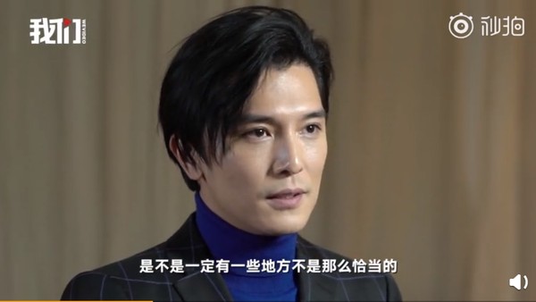 邱泽坦言,看到自己被骂渣,会回头反省。